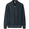 Wholesale Mens Winter Polyester Polar Fleece Bomber Jacket Sueded Full Zip Fleece Jacket